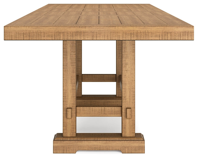 Havonplane Counter Height Dining Table and 4 Barstools