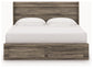 Elbrim King Panel Storage Bed