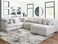 Cuddle Plush 6-Piece Sectional with Chaise