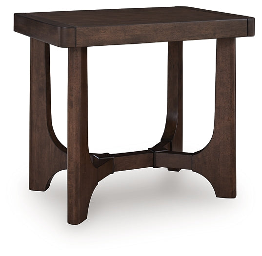 Korestone Rectangular End Table