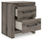 Graystorm Queen Panel Bed with Mirrored Dresser, Chest and Nightstand