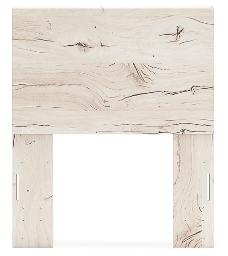 Lawroy Twin Panel Headboard with Mirrored Dresser, Chest and Nightstand