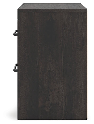 Hollivern Twin Panel Bed with Mirrored Dresser, Chest and Nightstand