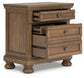 Feddinger California King Panel Bed with Mirrored Dresser, Chest and Nightstand